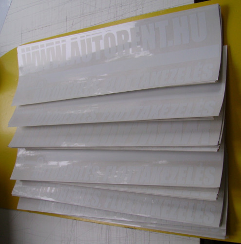 Felirat, rekl�mfelirat - matrica-c�mke, bet�kiv�g�s - 006