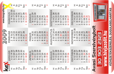 K�rtyanapt�r - 2009 - 025