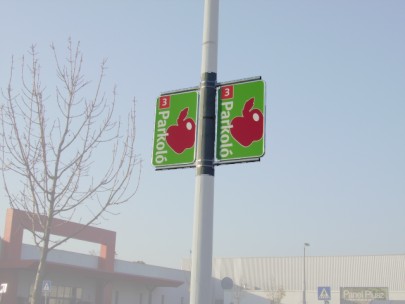 Rekl�mt�bla - oszlopra, villanyoszlopra - 009